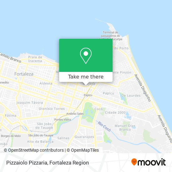 Mapa Pizzaiolo Pizzaria