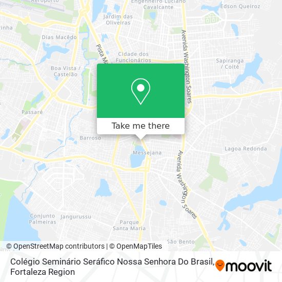 Colégio Seminário Seráfico Nossa Senhora Do Brasil map