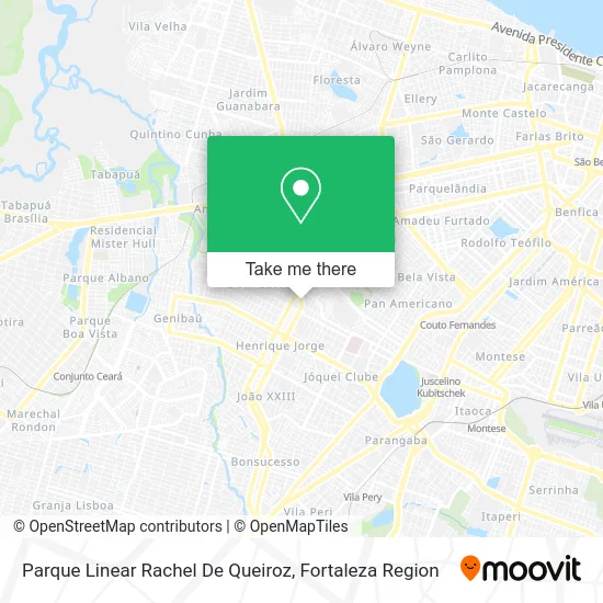 Parque Linear Rachel De Queiroz map