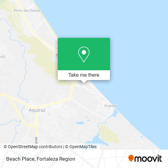 Beach Place map