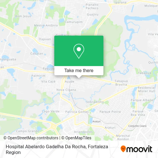 Mapa Hospital Abelardo Gadelha Da Rocha