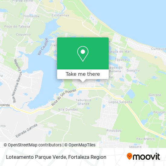 Loteamento Parque Verde map