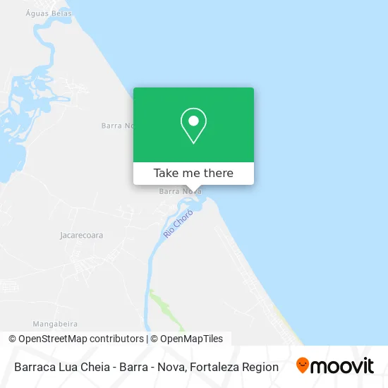 Barraca Lua Cheia - Barra - Nova map