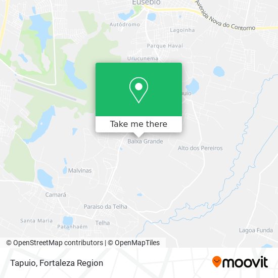 Tapuio map