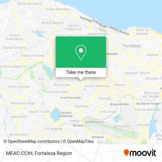 MEAC-CCIH map