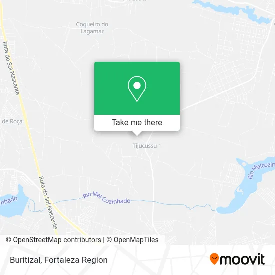 Buritizal map