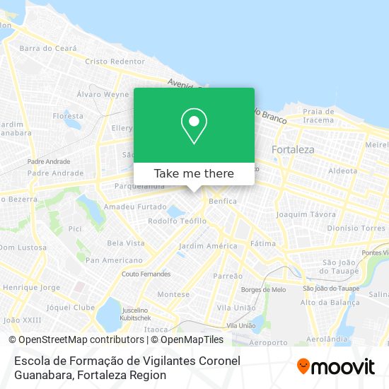 Escola de Formação de Vigilantes Coronel Guanabara map