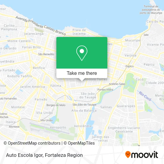 Auto Escola Igor map