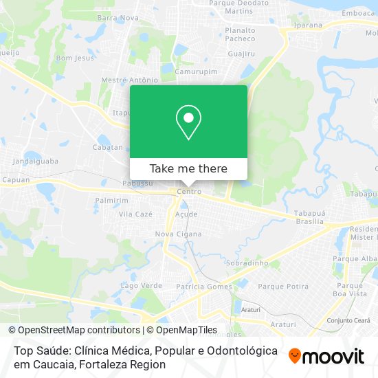 Top Saúde: Clínica Médica, Popular e Odontológica em Caucaia map