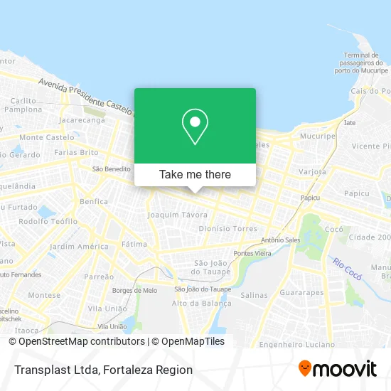Transplast Ltda map