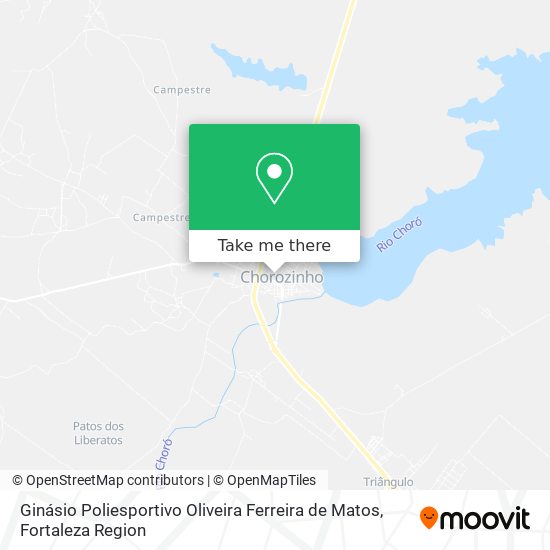 Ginásio Poliesportivo Oliveira Ferreira de Matos map