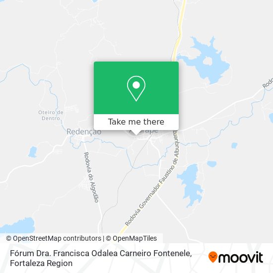 Fórum Dra. Francisca Odalea Carneiro Fontenele map