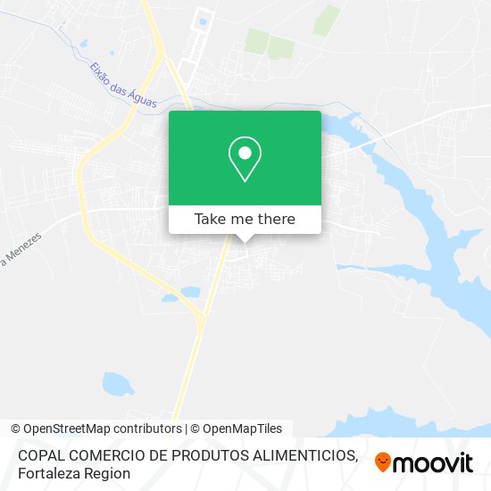 COPAL COMERCIO DE PRODUTOS ALIMENTICIOS map