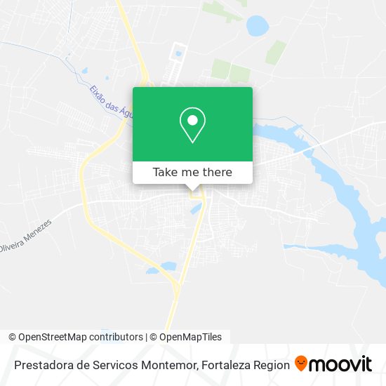 Prestadora de Servicos Montemor map