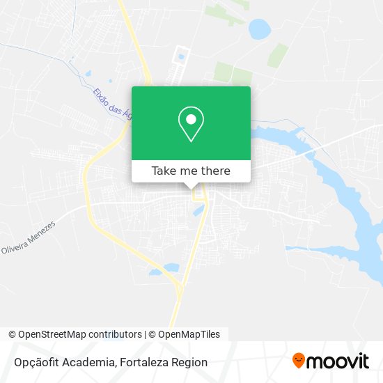 Opçãofit Academia map