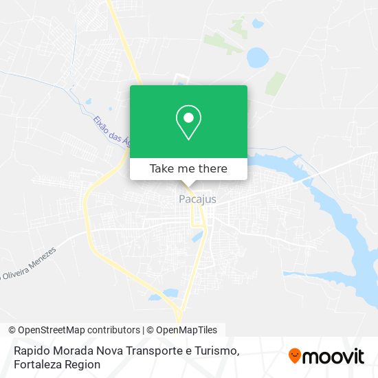 Rapido Morada Nova Transporte e Turismo map