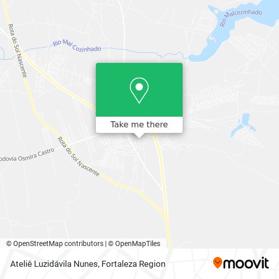 Ateliê Luzidávila Nunes map