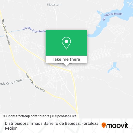 Distribuidora Irmaos Barreiro de Bebidas map