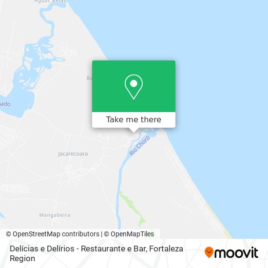 Delícias e Delírios - Restaurante e Bar map