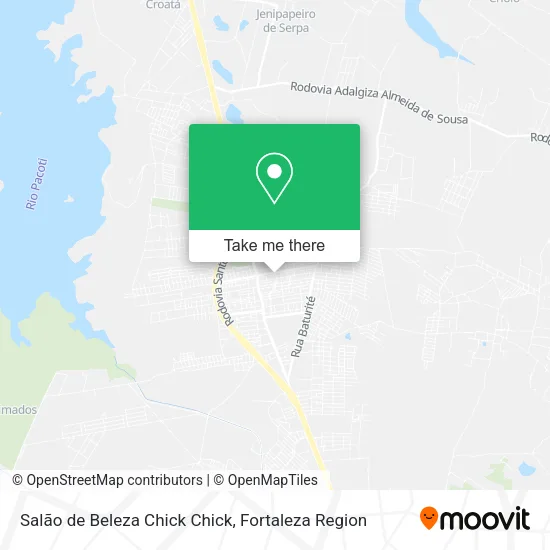 Salão de Beleza Chick Chick map