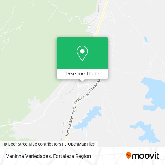 Vaninha Variedades map