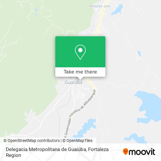 Delegacia Metropolitana de Guaiúba map