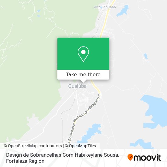 Design de Sobrancelhas Com Habikeylane Sousa map