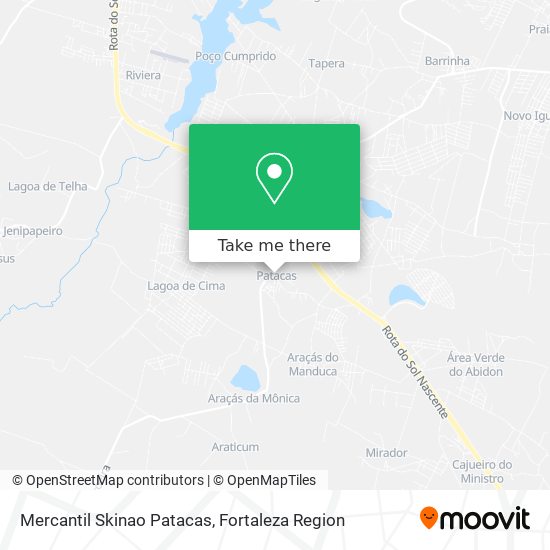 Mercantil Skinao Patacas map