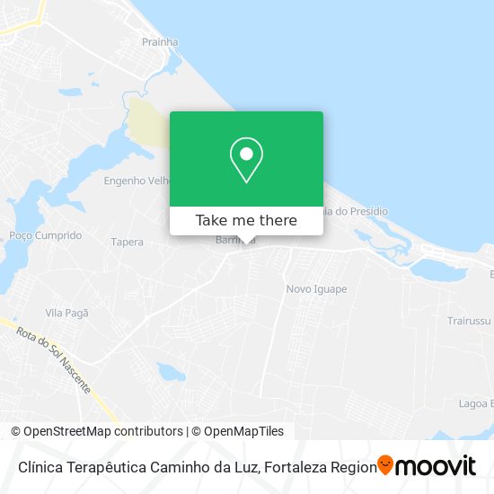 Clínica Terapêutica Caminho da Luz map