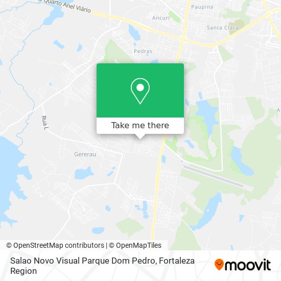 Salao Novo Visual Parque Dom Pedro map