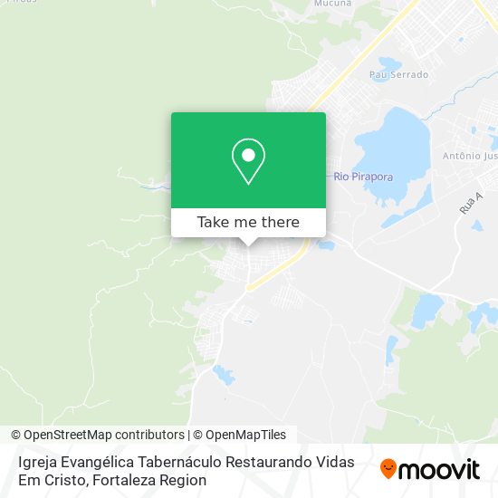 Igreja Evangélica Tabernáculo Restaurando Vidas Em Cristo map