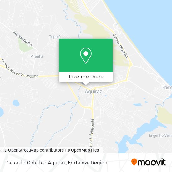 Casa do Cidadão Aquiraz map