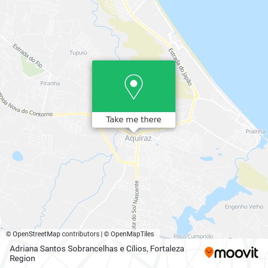 Adriana Santos Sobrancelhas e Cílios map