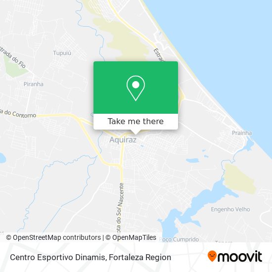 Centro Esportivo Dinamis map