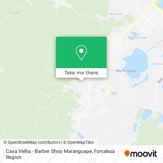 Casa Velha - Barber Shop Maranguape map