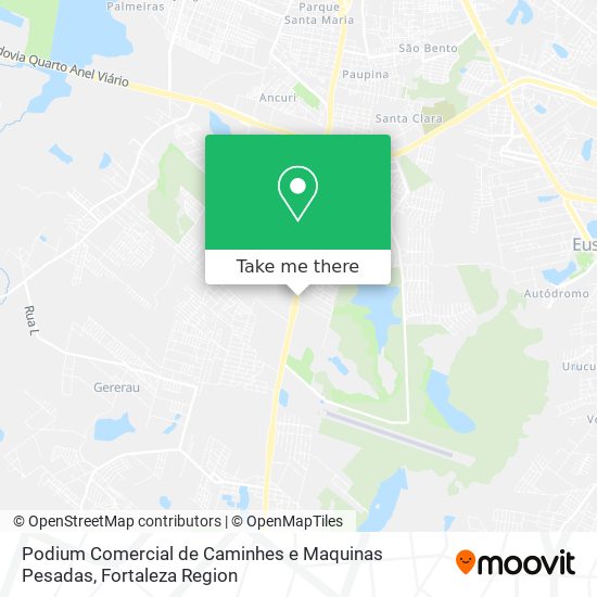 Podium Comercial de Caminhes e Maquinas Pesadas map