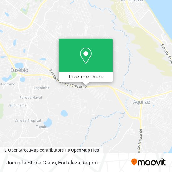 Jacundá Stone Glass map