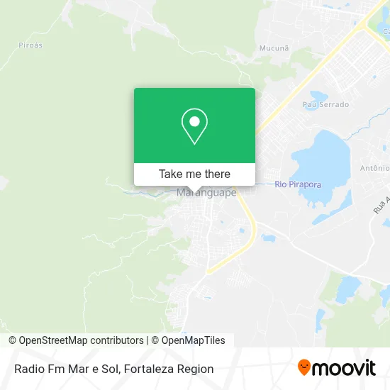 Radio Fm Mar e Sol map