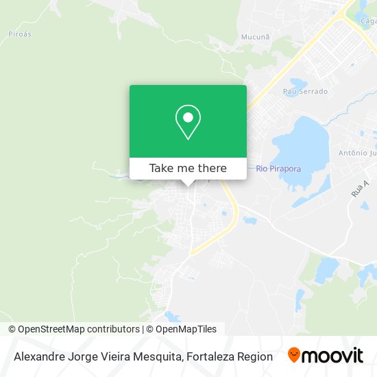 Mapa Alexandre Jorge Vieira Mesquita