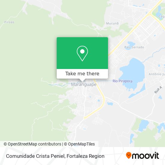 Comunidade Crista Peniel map