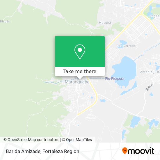 Bar da Amizade map