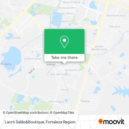 Lacrô Salão&Boutique map
