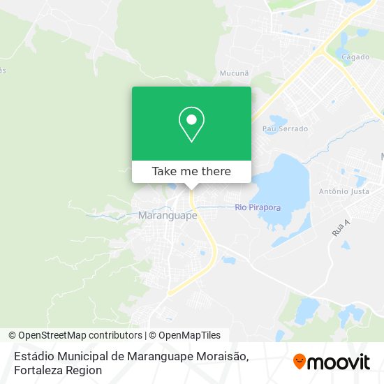 Estádio Municipal de Maranguape Moraisão map