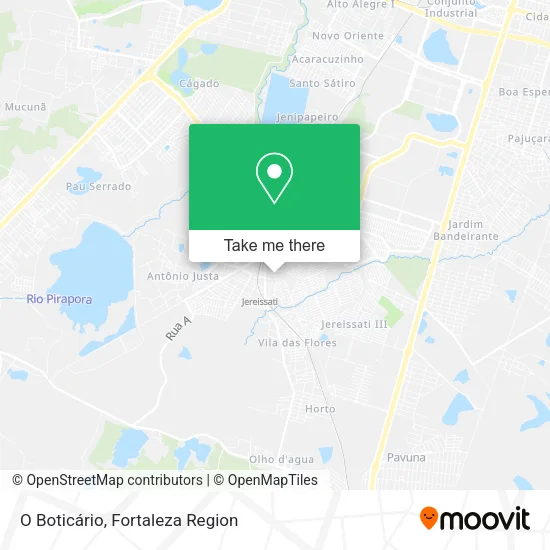 O Boticário map