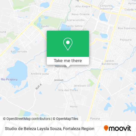 Studio de Beleza Laysla Souza map