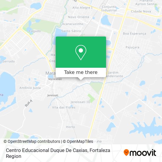 Centro Educacional Duque De Caxias map