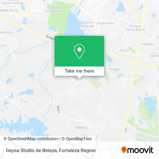 Geysa Studio de Beleza map