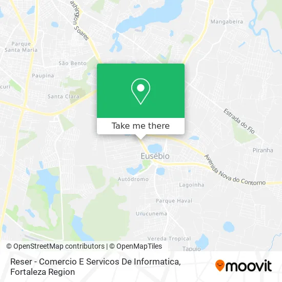 Reser - Comercio E Servicos De Informatica map