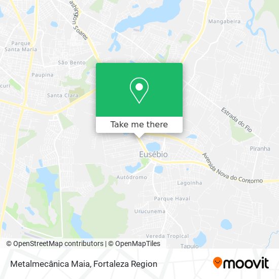 Metalmecânica Maia map