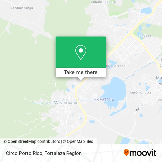 Circo Porto Rico map